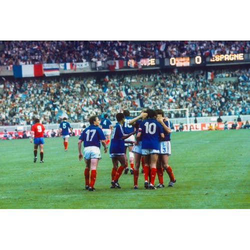 Le but de Platini vs. Espagne - EC 84