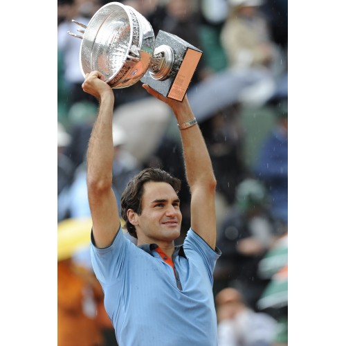 Roger Federer Celebration - Roland Garros 09