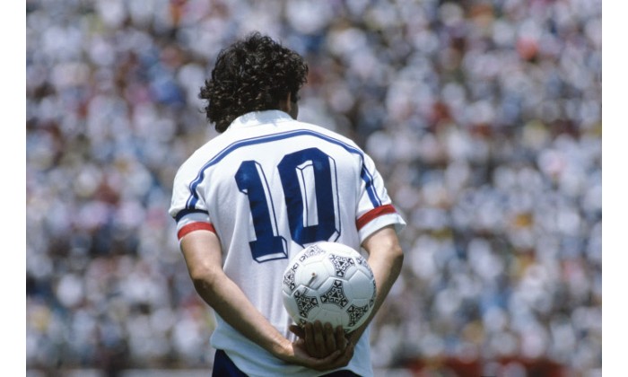 Platini de dos France