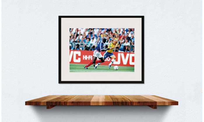 Thuram et Roberto Carlos 98