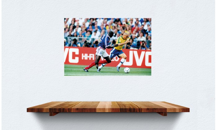 Thuram et Roberto Carlos 98